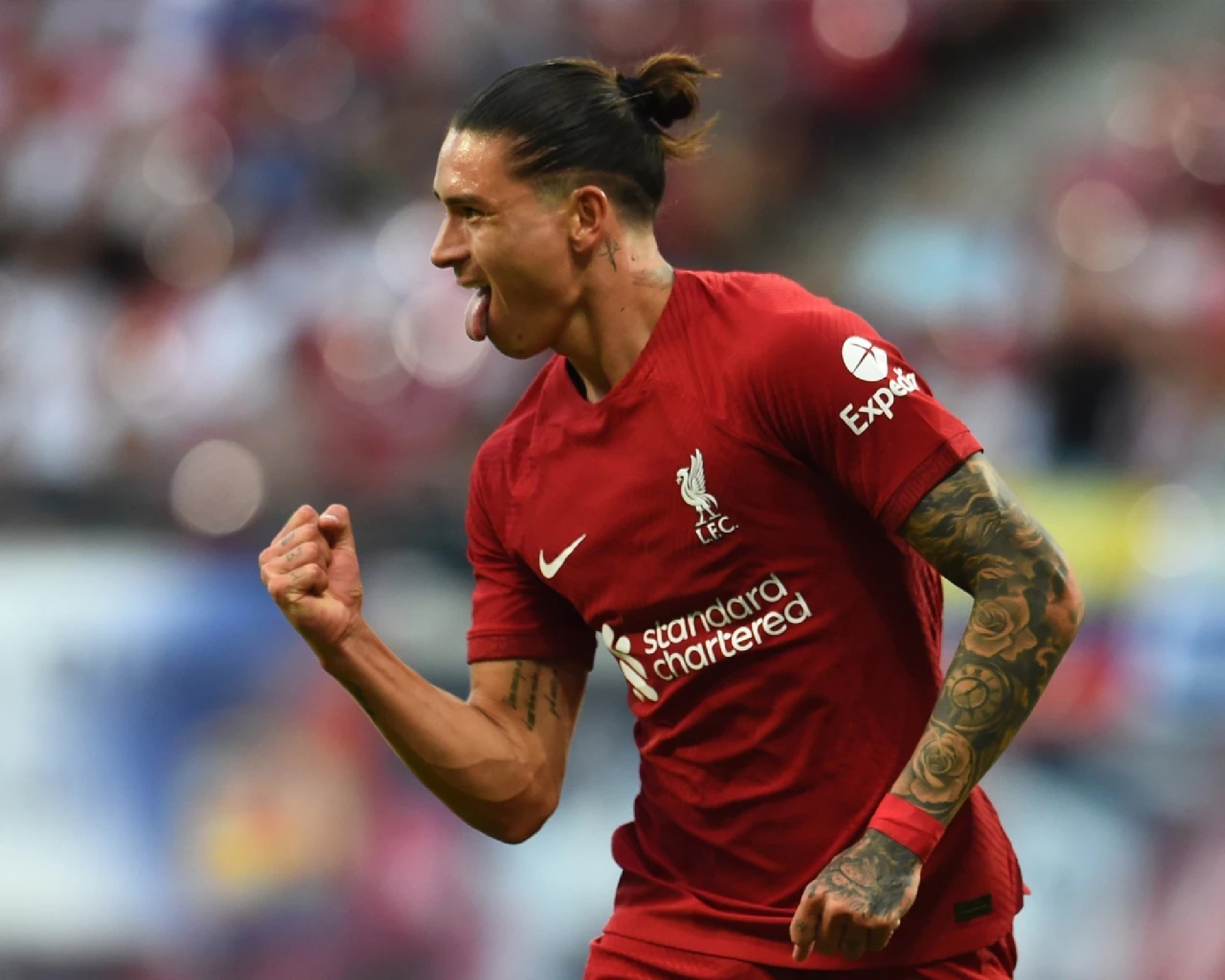 Darwin Nunez nets four as Liverpool record victory in Leipzig