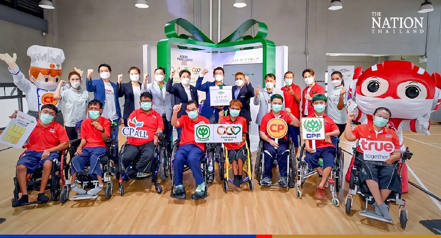 Thai Asean Para Games athletes get support boxes Thai Asean Para Games athletes get support boxes