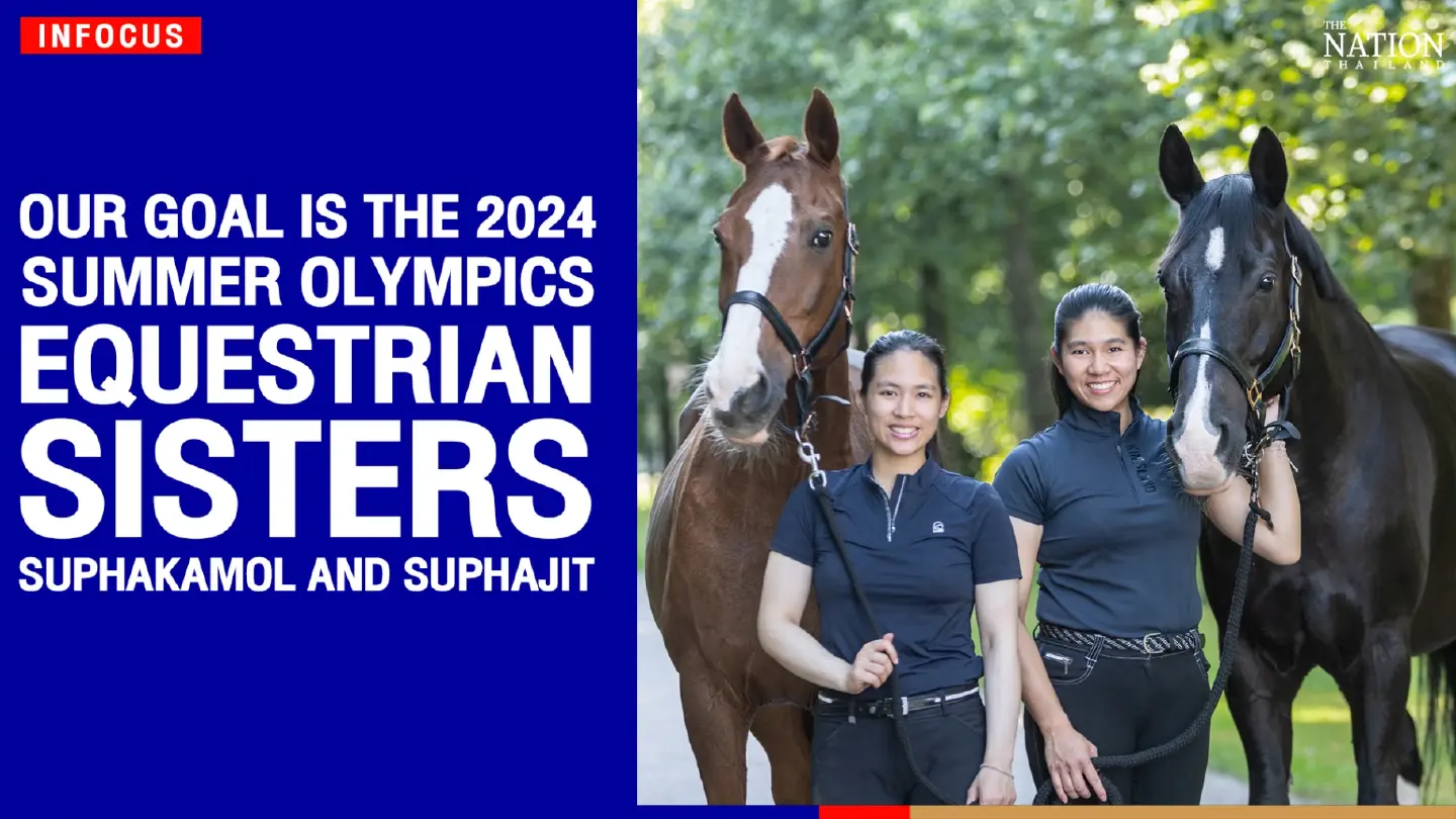 Our goal is the 2024 Summer Olympics: equestrian sisters Suphakamol and Suphajit on Jul 27, 2022 Our goal is the 2024 Summer Olympics: equestrian sisters Suphakamol and Suphajit on Jul 27, 2022