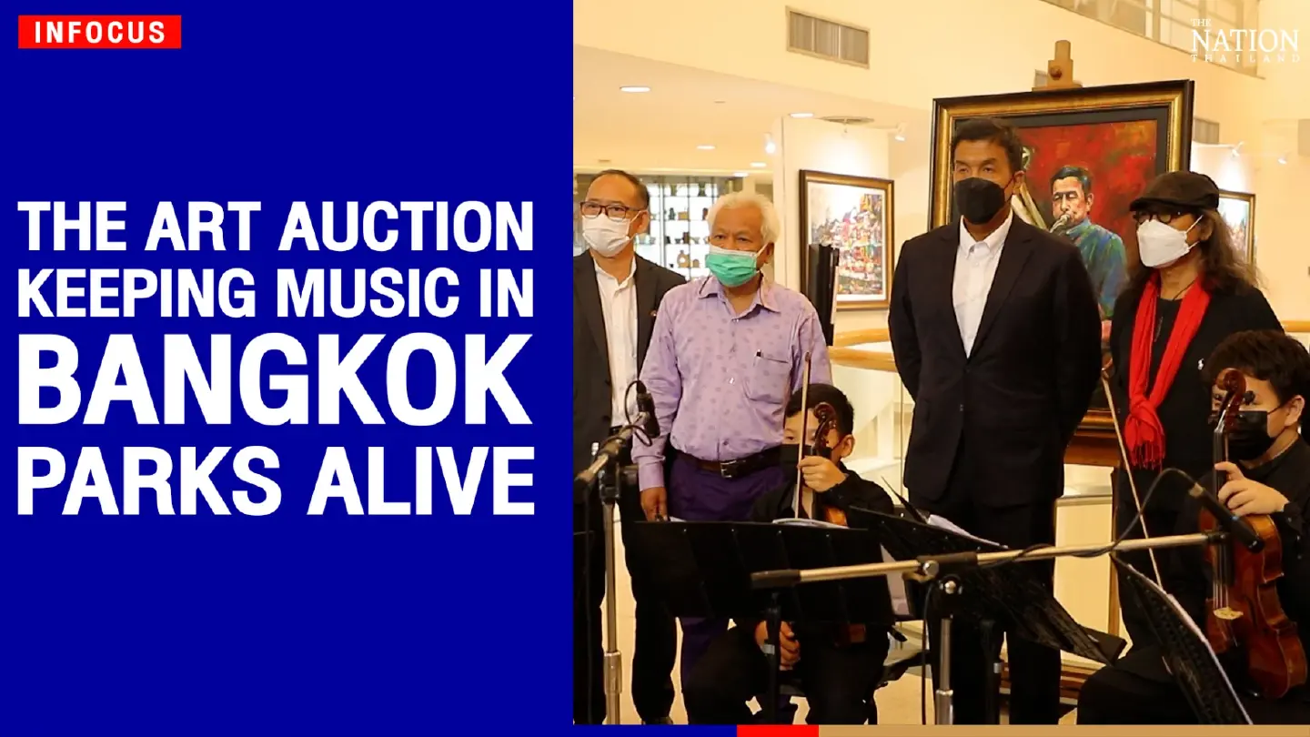 The art auction keeping music in Bangkok parks alive | The Nation