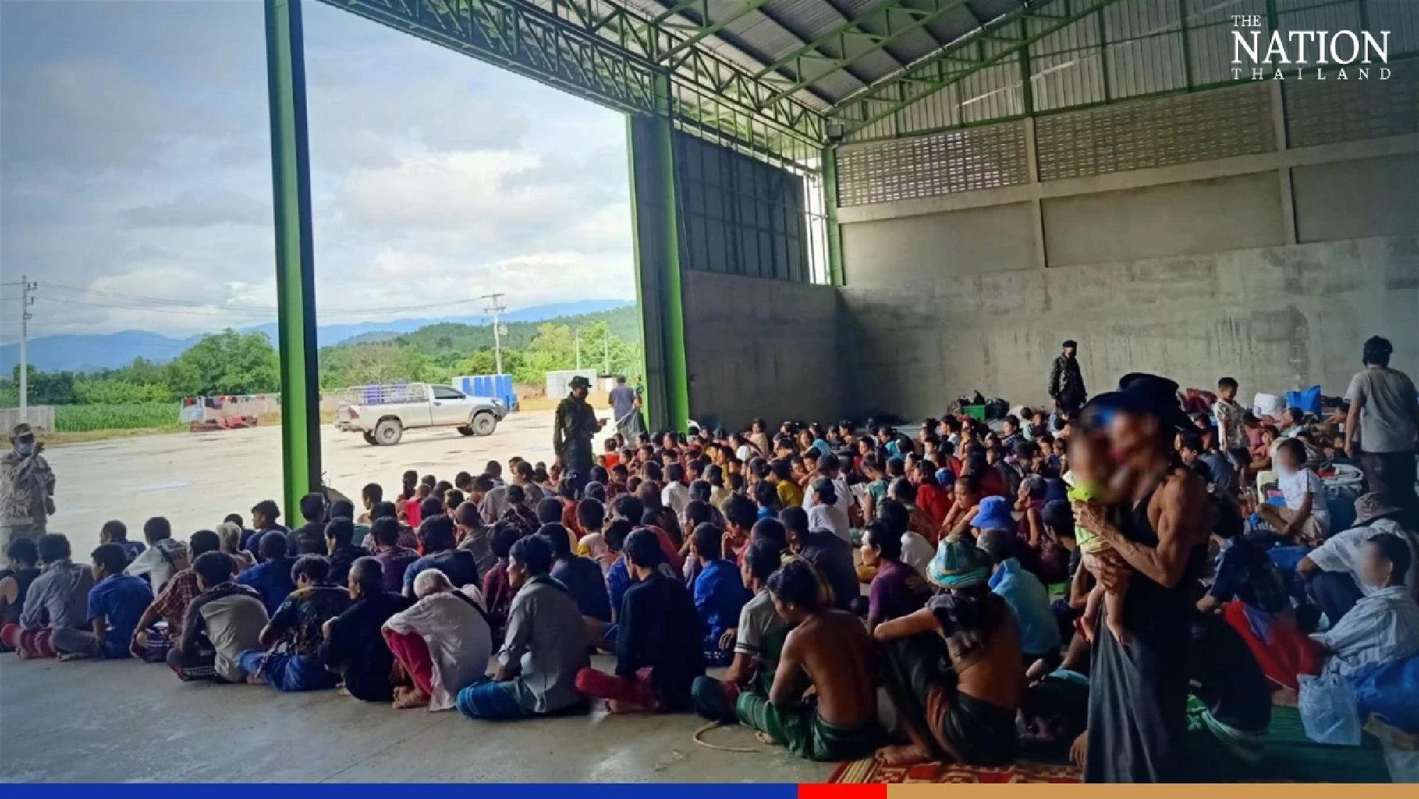 Karen refugees flee across border as Myanmar continues airstrikes