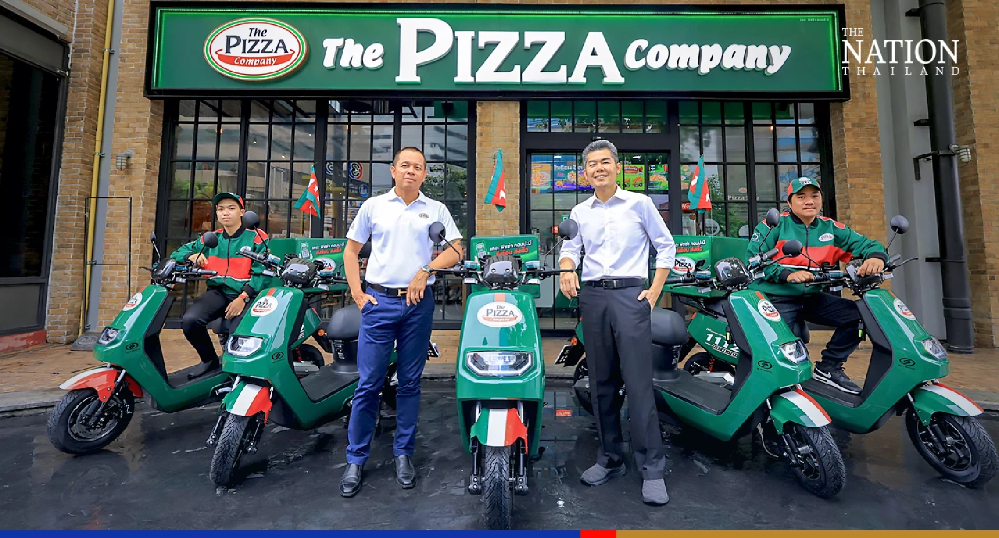 Minor Food pilots ‘Green Delivery’ service in Bangkok with Pizza Co 1112