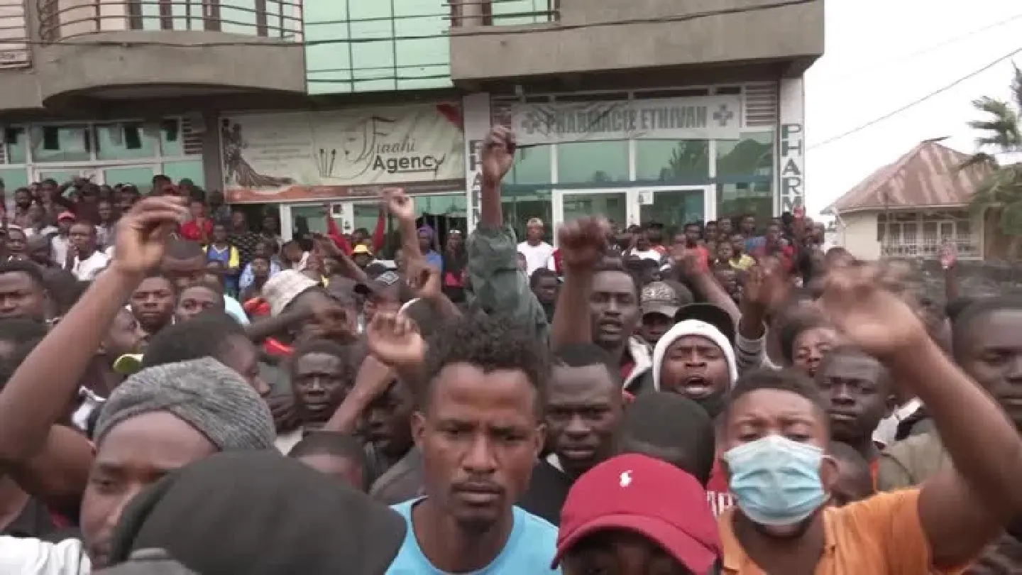 Four civilians dead as anti-U.N. protests spread in Congo