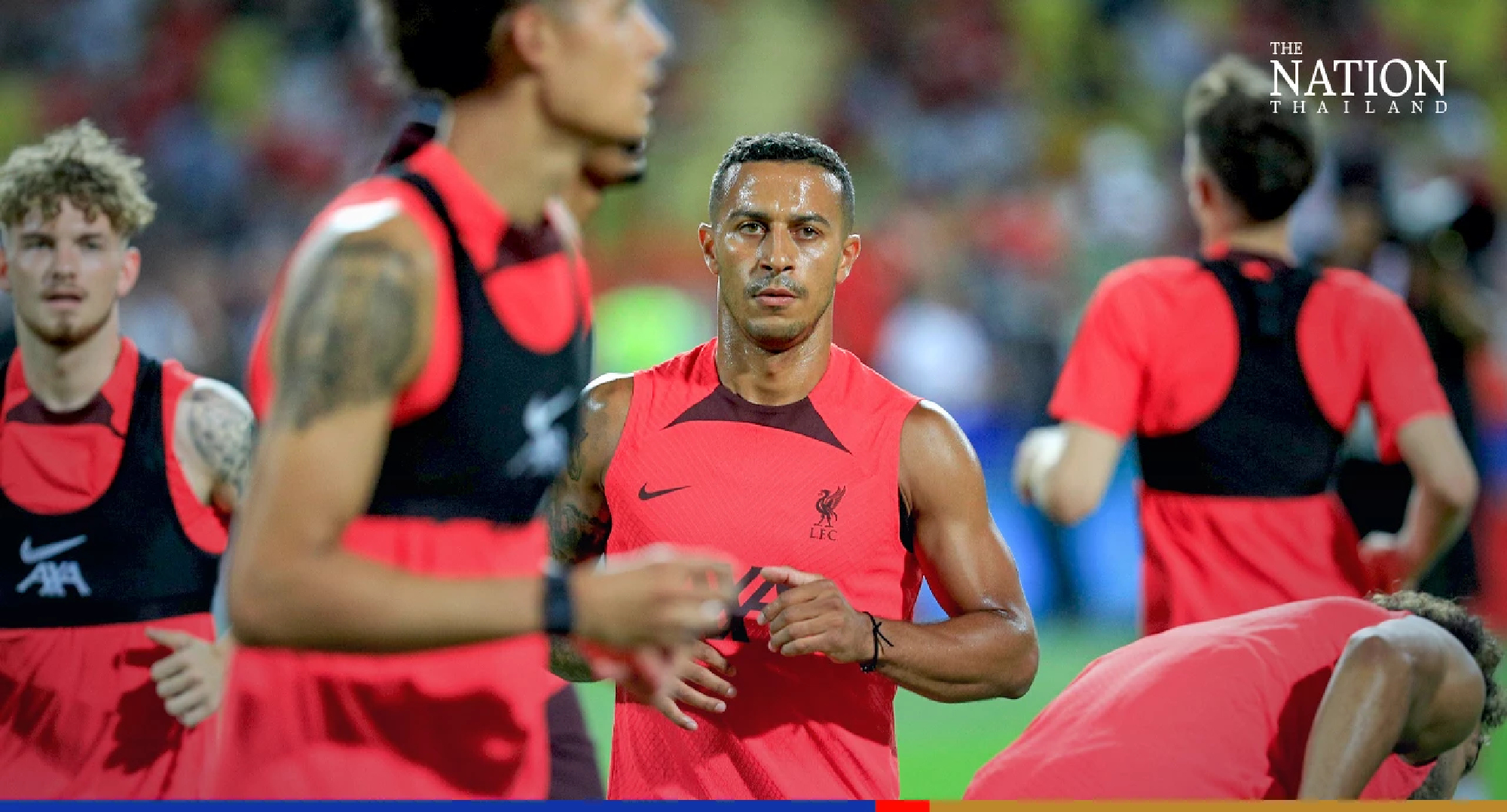 Liverpool hold first public training session in Bangkok