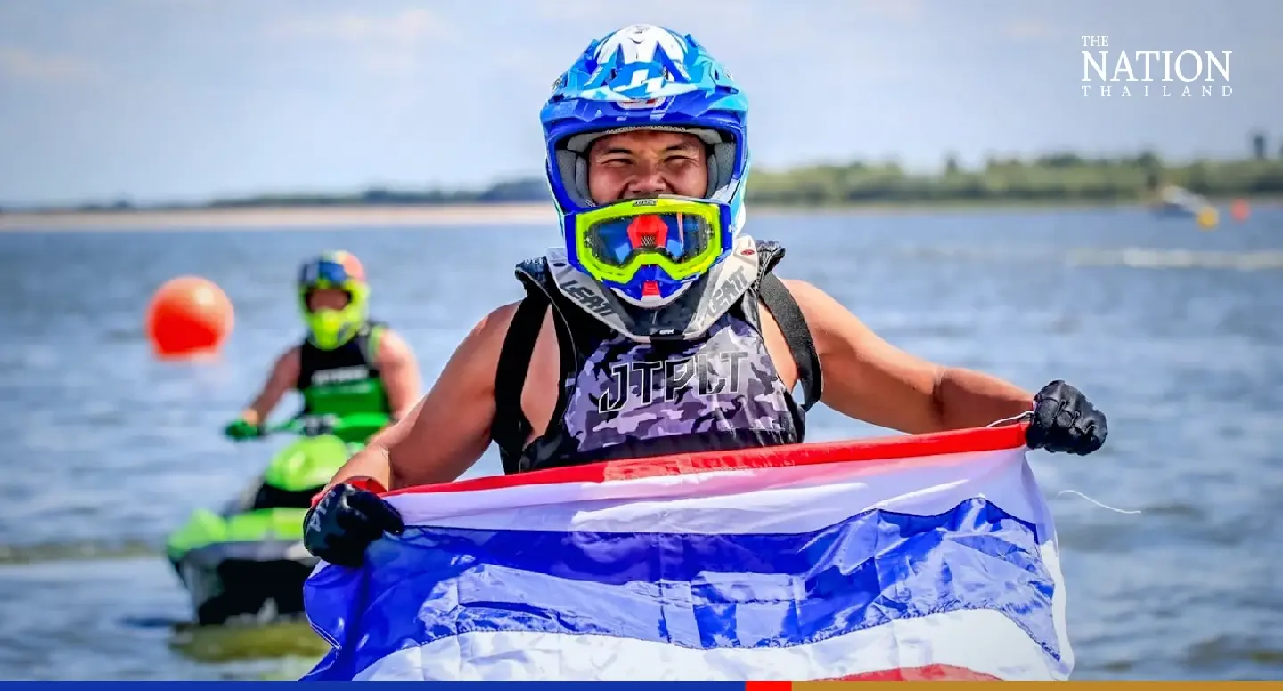 Thai jet skiers shine on global stage Thai jet skiers shine on global stage