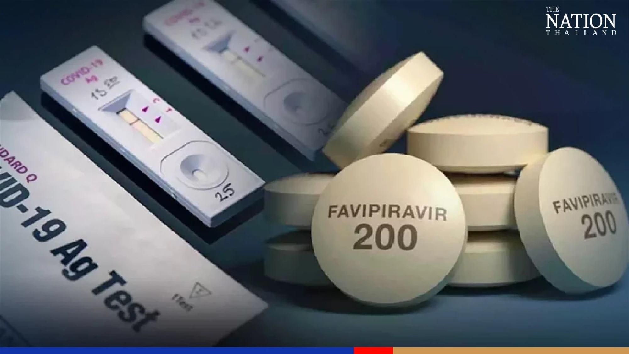THB3.99 billion set aside for purchase of Favipiravir, ATK test kits