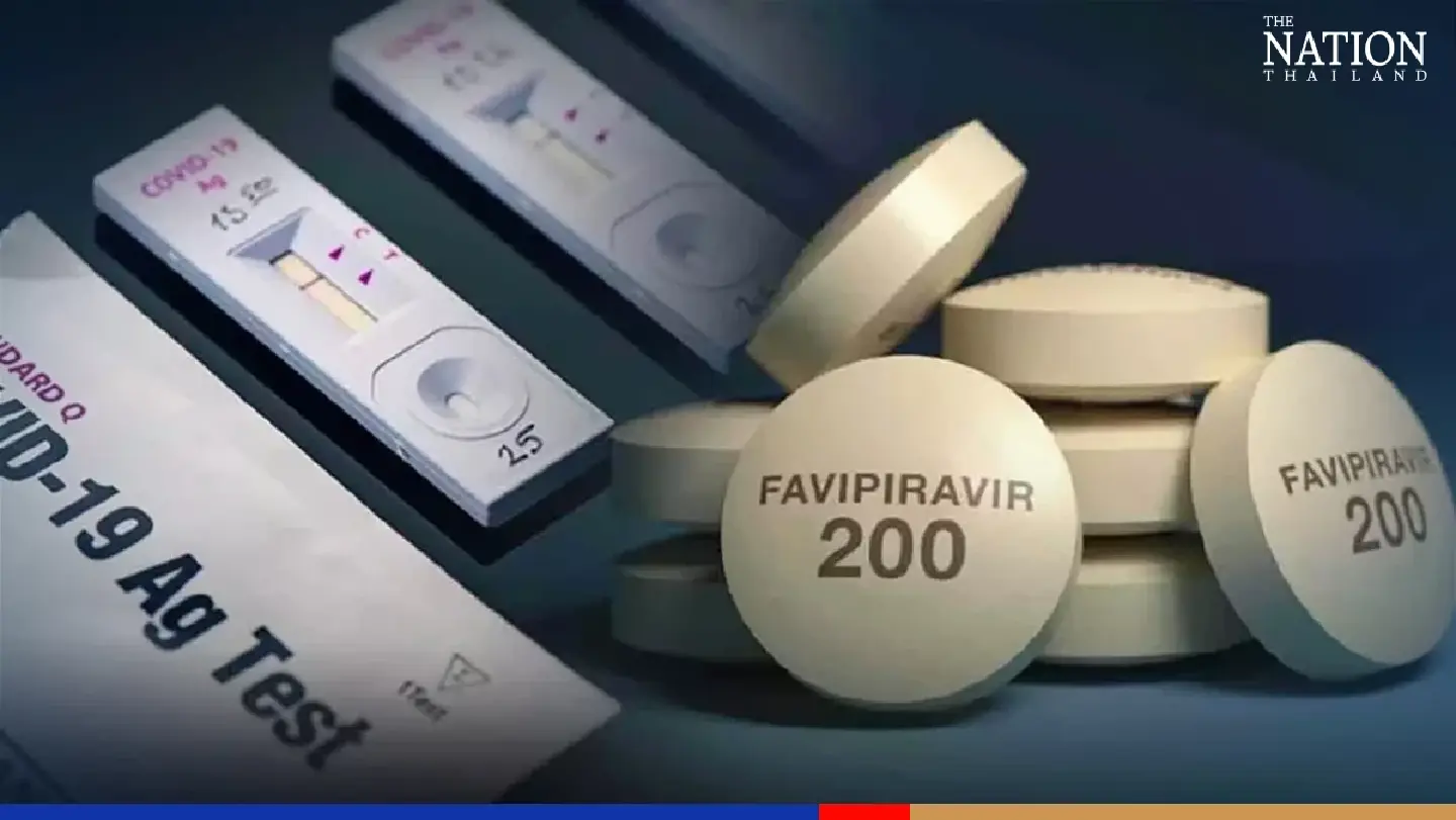 THB3.99 billion set aside for purchase of Favipiravir, ATK test kits