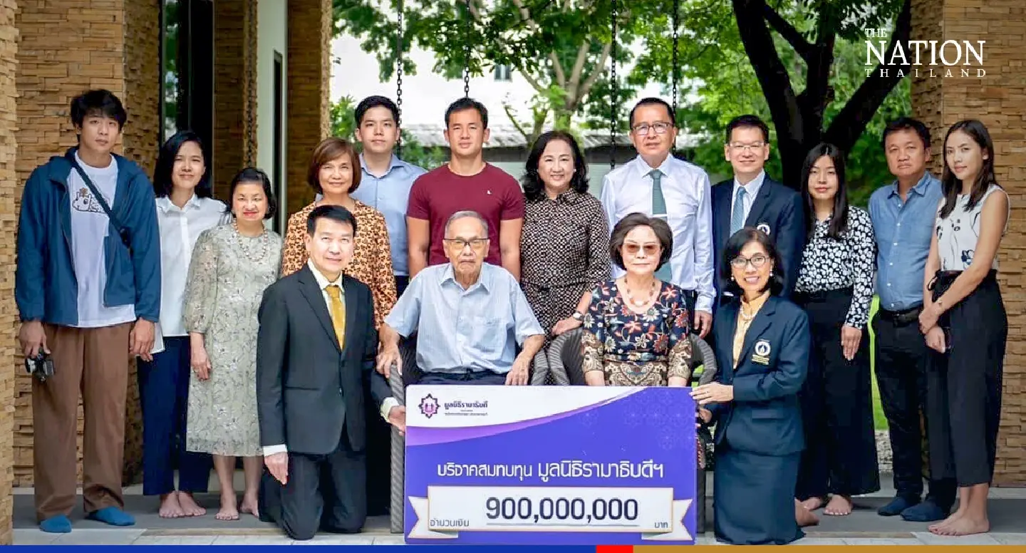 Hatari Electric hands Ramathibodi Foundation a whopping THB900m donation