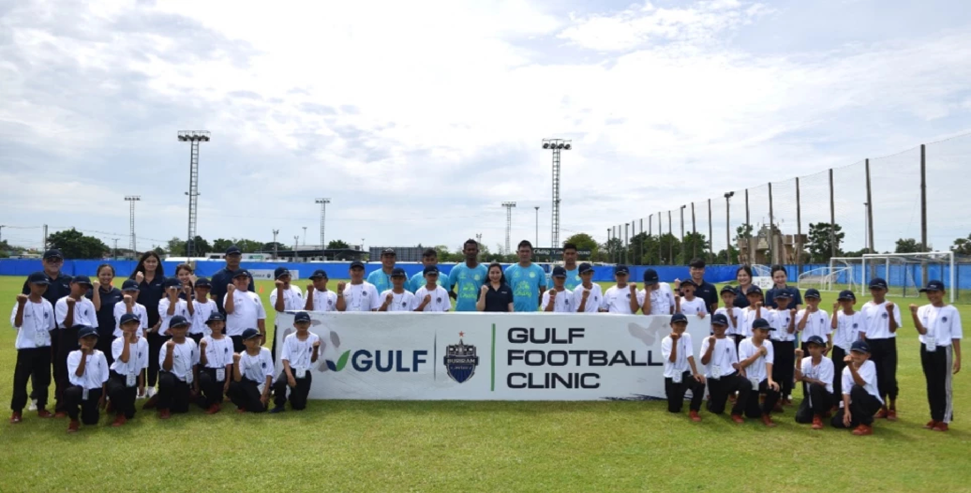 GULF and Buriram United spark young footballers’ dreams with “GULF Football Clinic” for the second year
