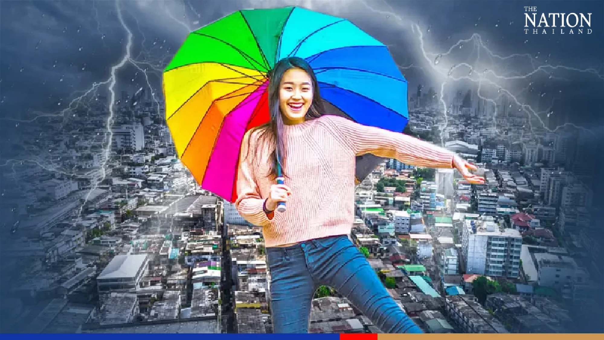 Less rain in Thailand next week as monsoon trough moves to Myanmar