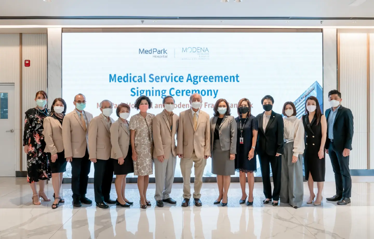 MedPark and Modena signed Medical Service Agreement MedPark and Modena signed Medical Service Agreement