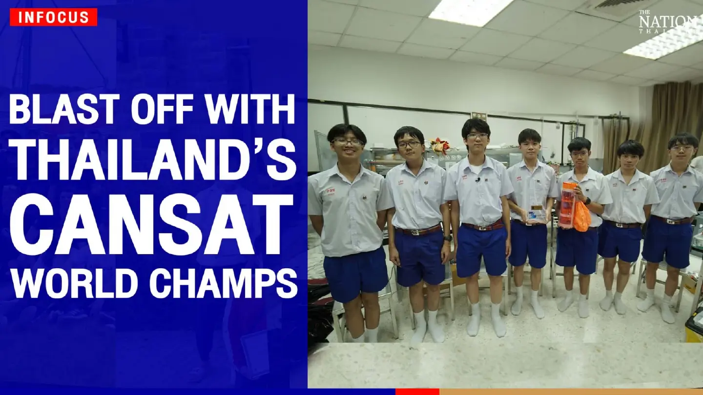 Blast off with Thailand’s CanSat world champs