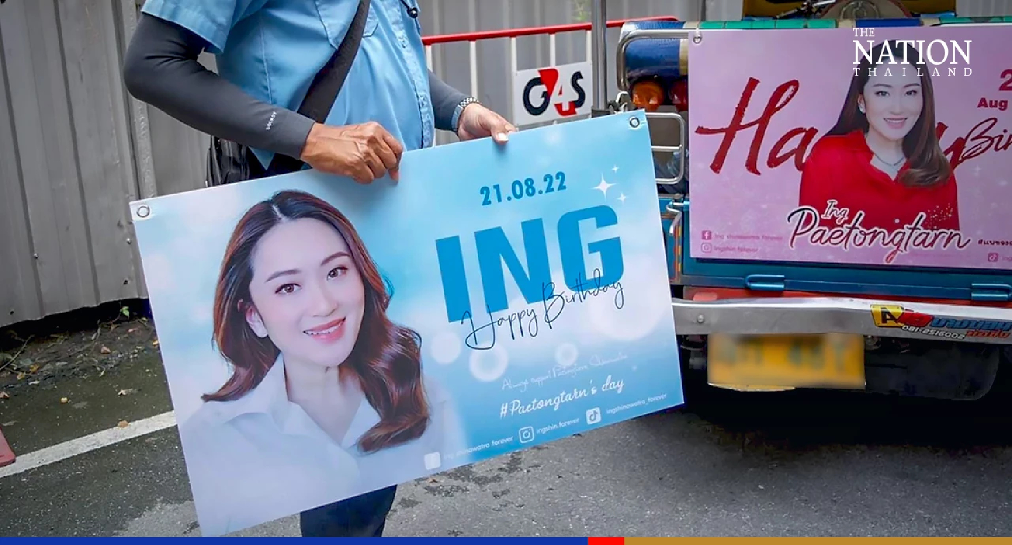 Paetongtarn’s 37th birthday marked with love and tuk-tuks on Sunday