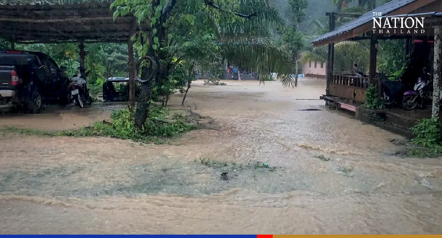 Heavy rains, flash floods forecast for 38 provinces until Aug 10