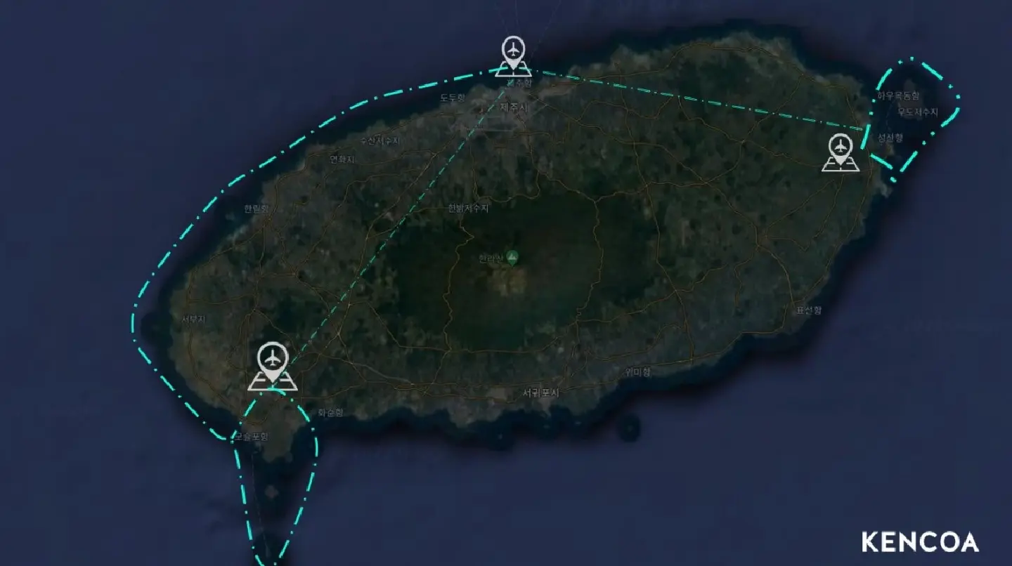 Jeju Island to launch drone taxi routes for tourists by 2025