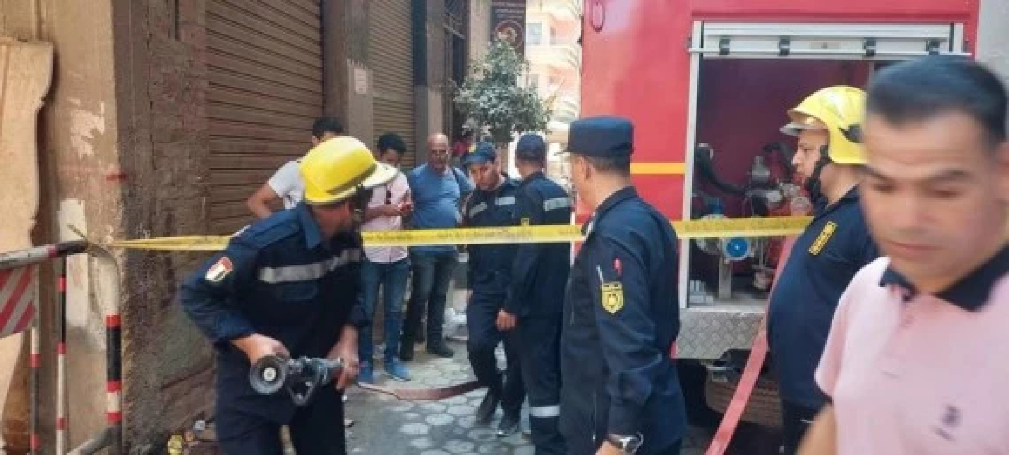 41 killed, 12 injured in massive church fire in's Giza Egypt