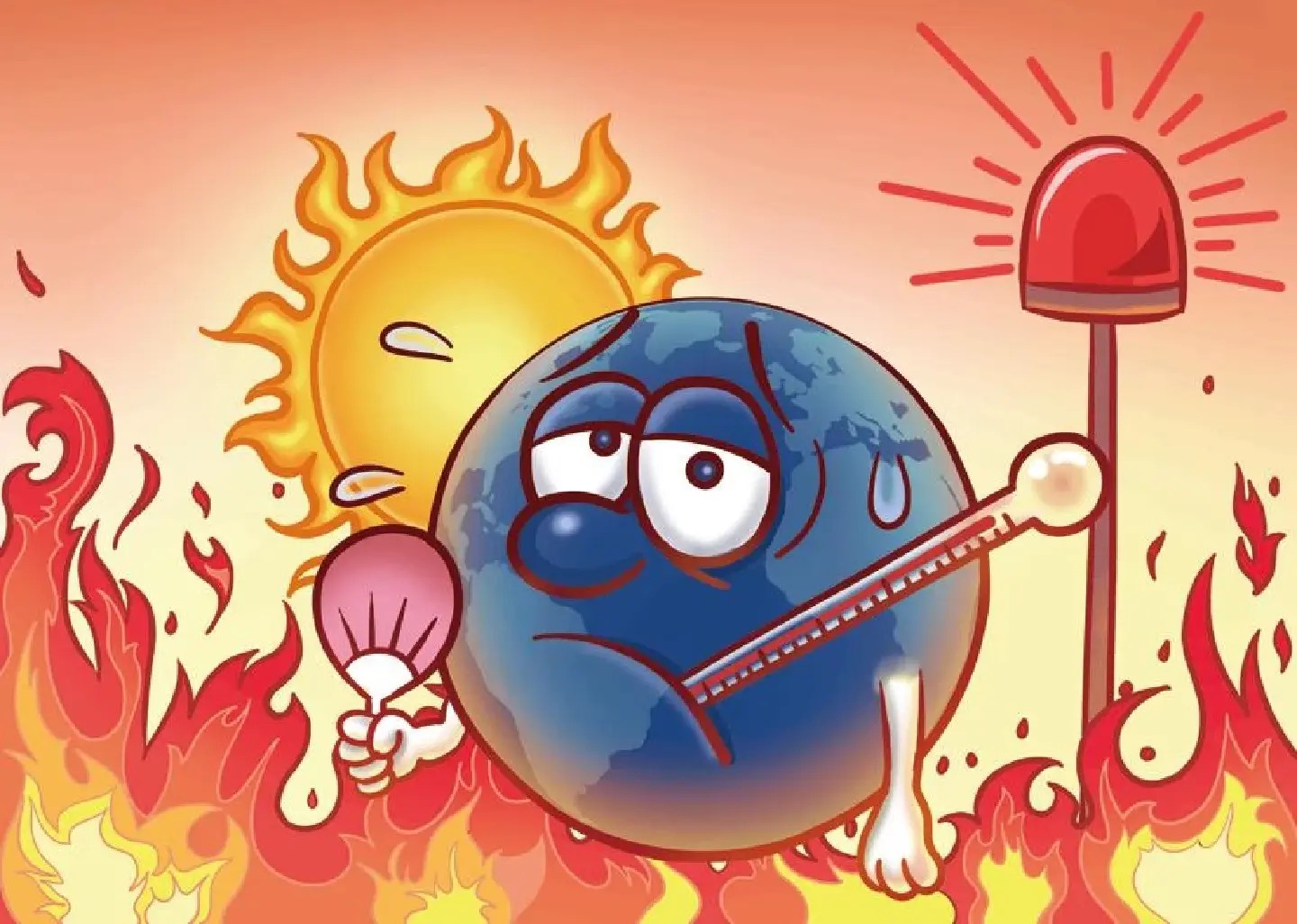 Fight intense heat waves to ensure food security Fight intense heat waves to ensure food security