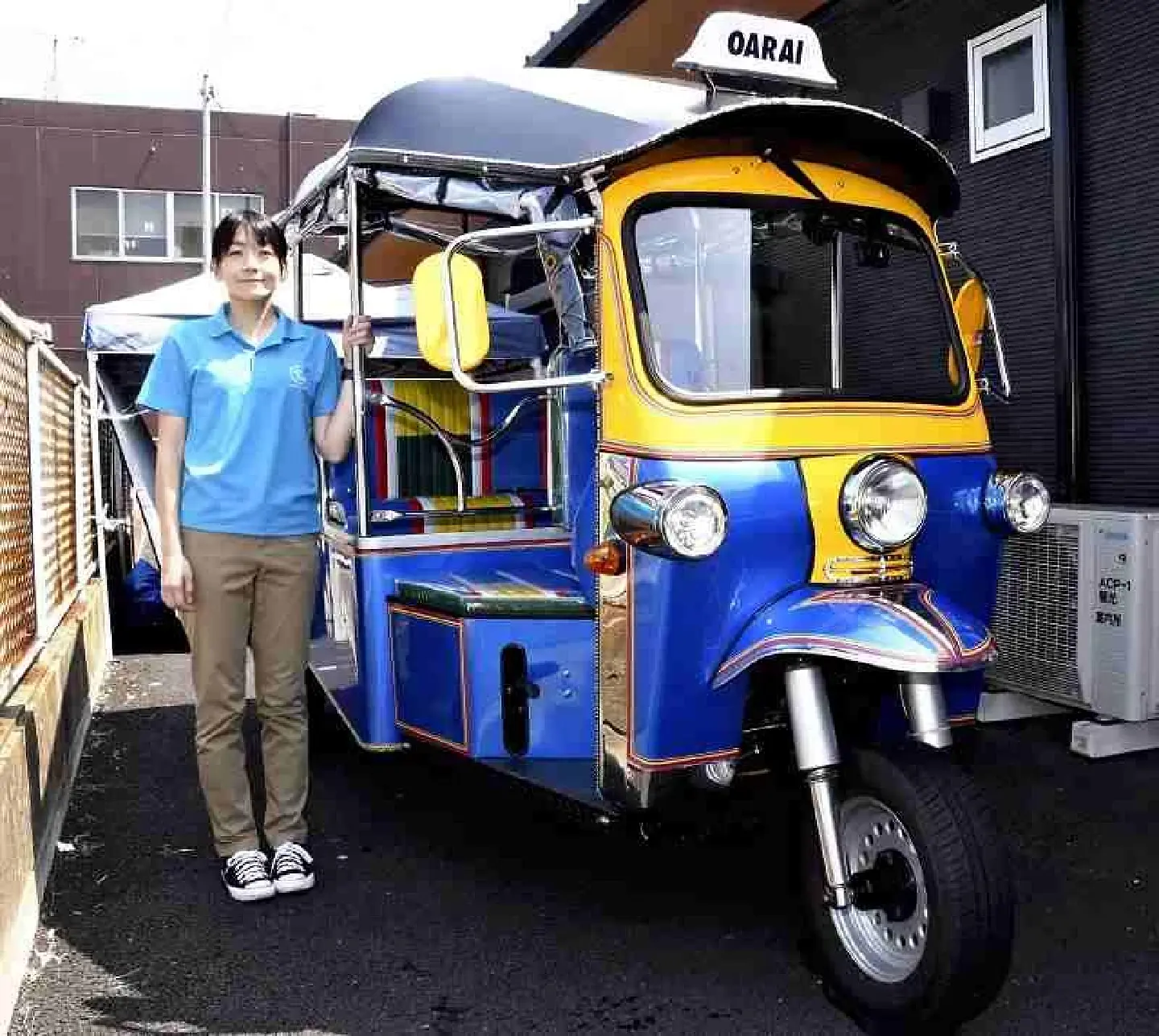 Test run of tuk-tuks underway in Ibaraki Prefecture Test run of tuk-tuks underway in Ibaraki Prefecture