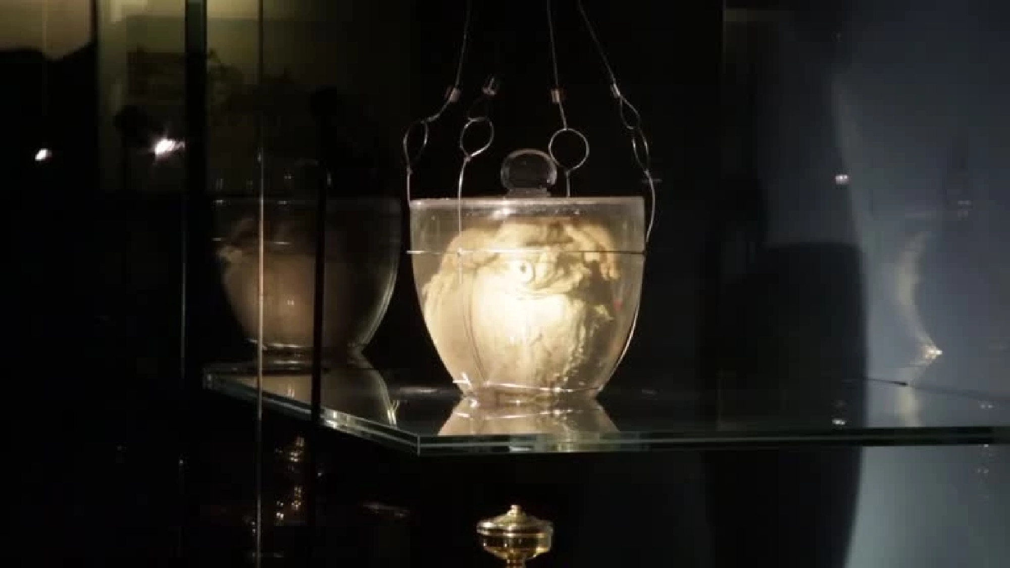 Embalmed heart of Portuguese king on display at Brazil's chancellery