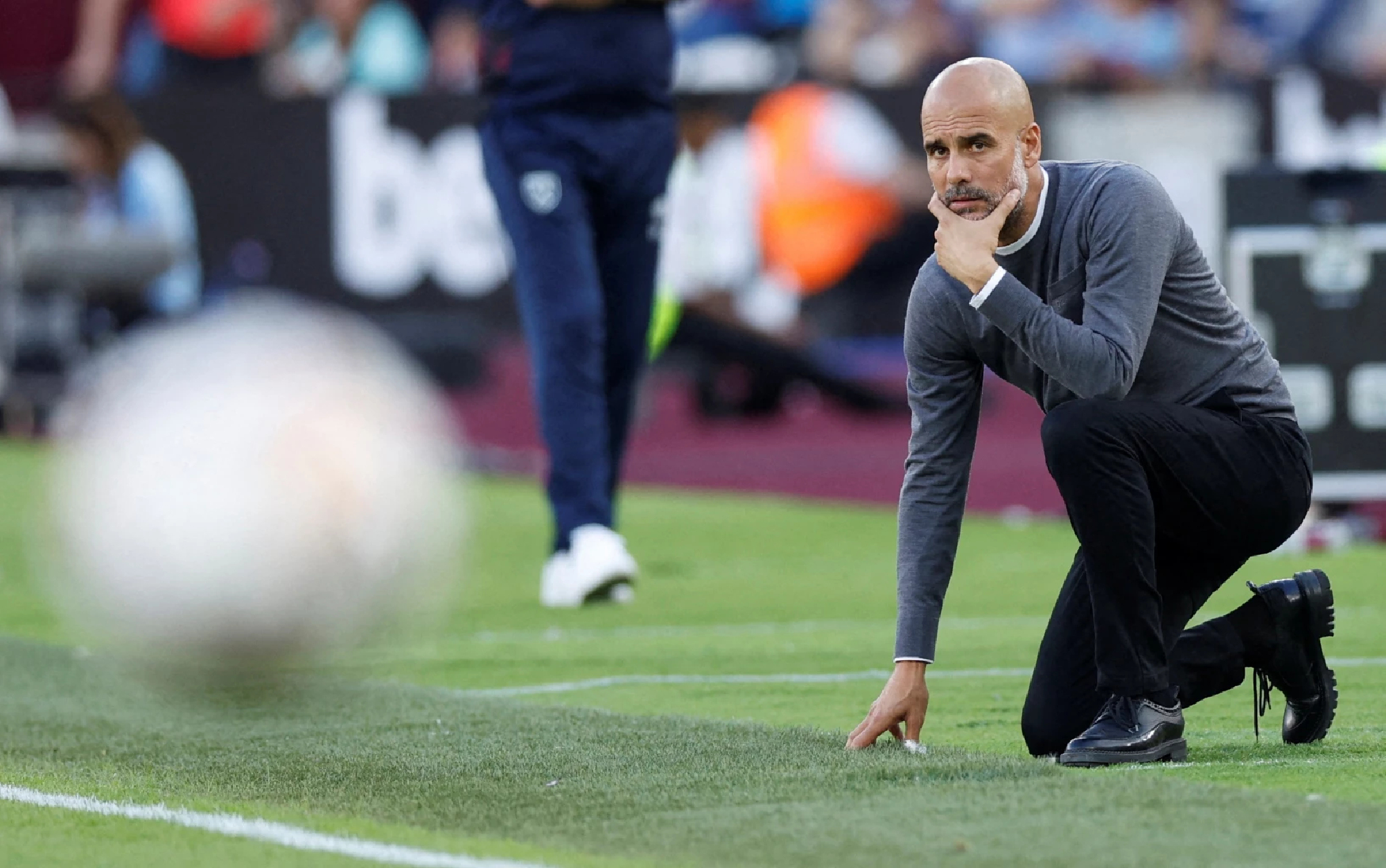 Guardiola hails two goal Haaland's attitude
