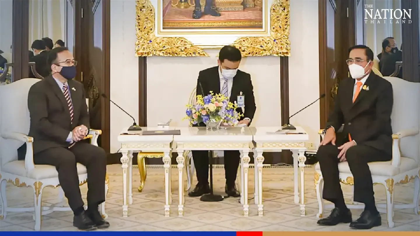 Govt will work with new US envoy to strengthen ties, Prayut reassures Heath