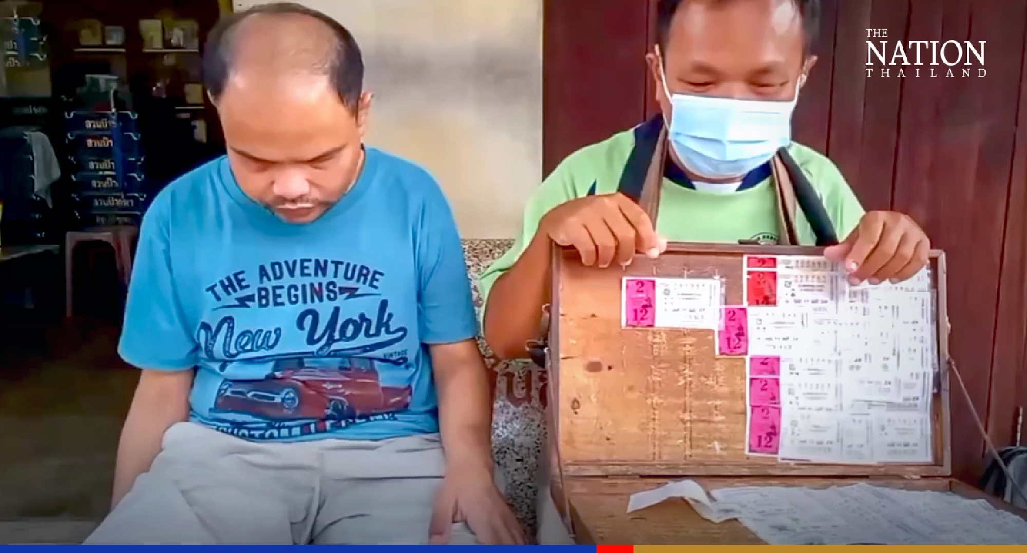 Two blind brothers overcome disability to repay loving elderly mother