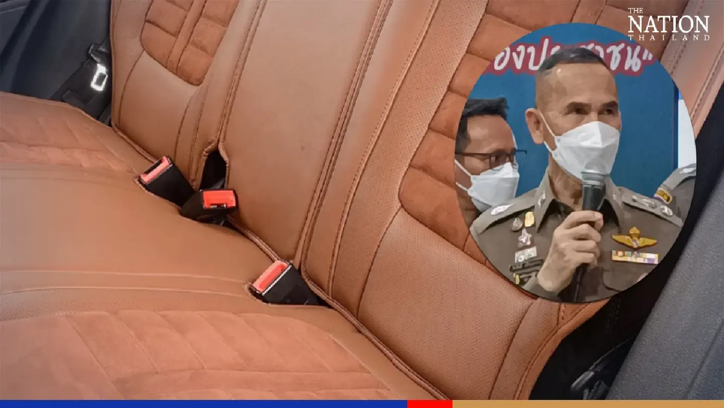 Seat belts compulsory for backseat passengers from Sept 5