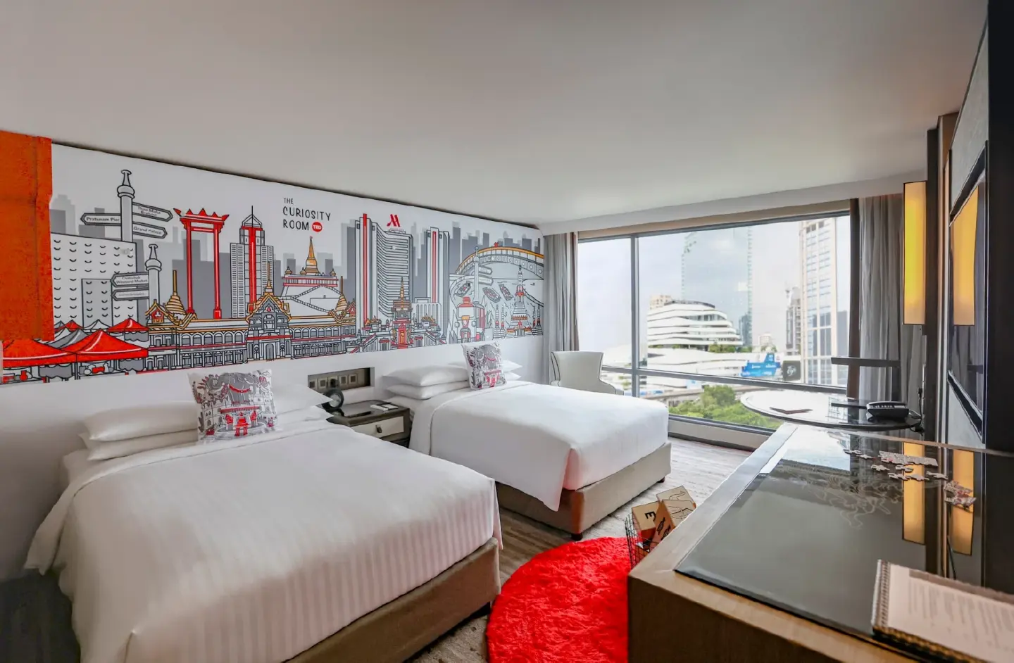 Check in to Curiosity: Bangkok Marriott Marquis Queen’s Park launches the Curiosity Room by Ted