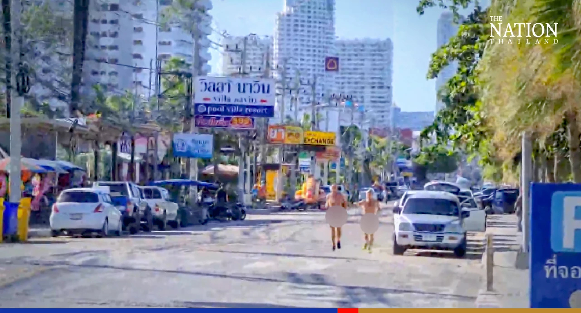 Half-naked joggers in Pattaya spark ire on social media