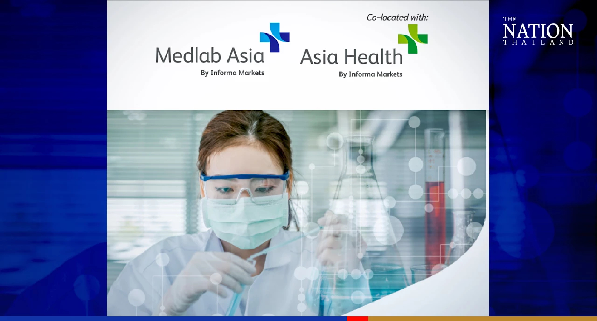 'Medlab Asia & Asia Health 2022' to collaborate with the Department of Health Service Support and the medical industry to strengthen Thailand as the Medical Hub of Asia
