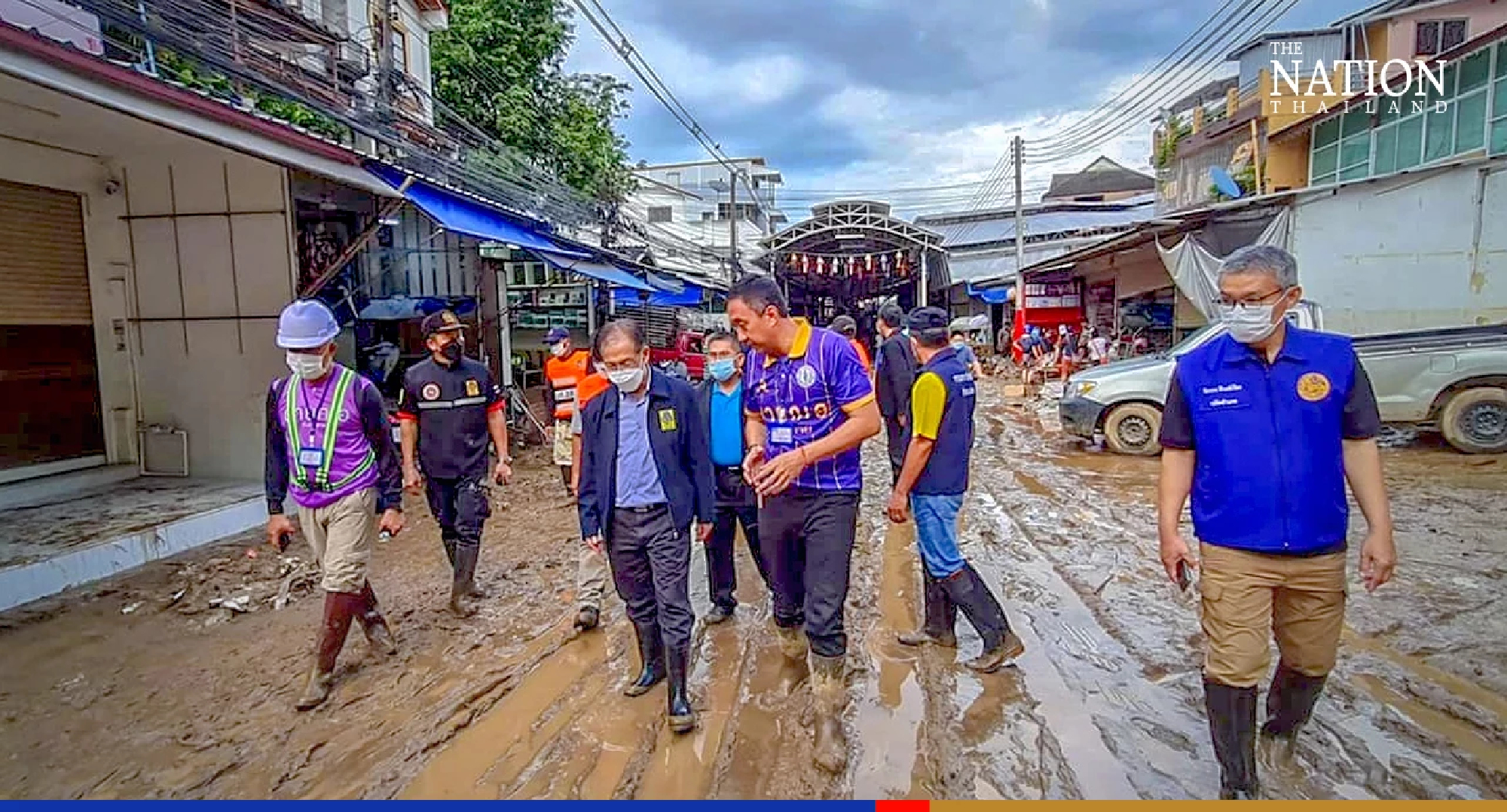 Mae Sai residents struggling with detritus, damage after floods recede