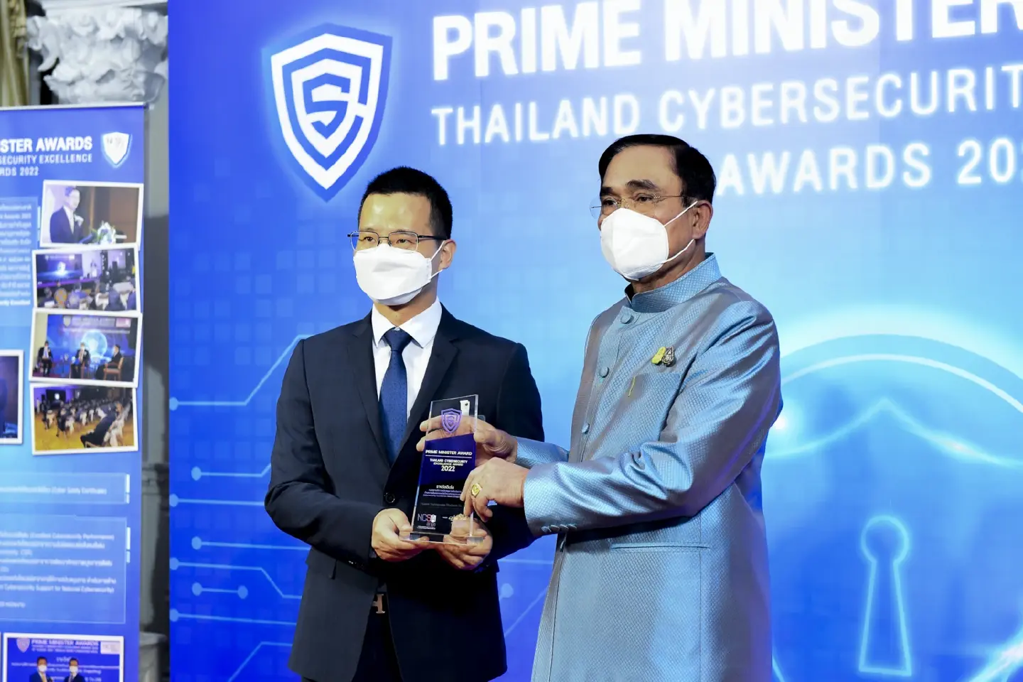 Thai PM grants ‘Thailand Cybersecurity Excellence Award 2022’ to Huawei Thailand’s CEO Thai PM grants ‘Thailand Cybersecurity Excellence Award 2022’ to Huawei Thailand’s CEO