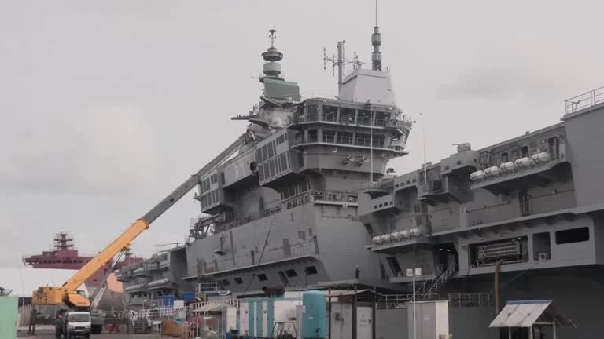 India's first home-made aircraft carrier marks naval milestone