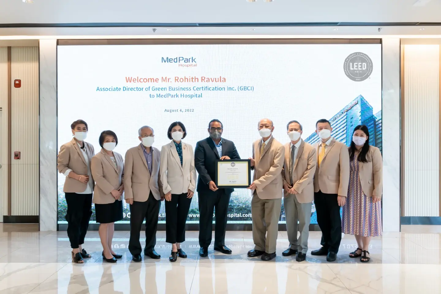 MedPark Hospital reaffirms commitment to environmental sustainability with LEED Gold Certification
