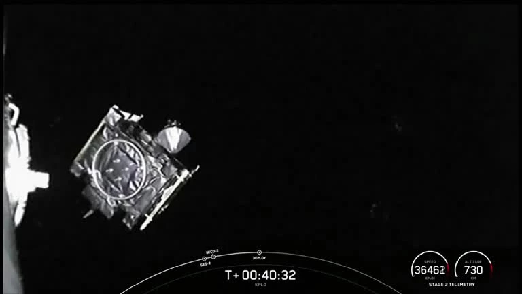 South Korea launches first lunar orbiter on SpaceX rocket