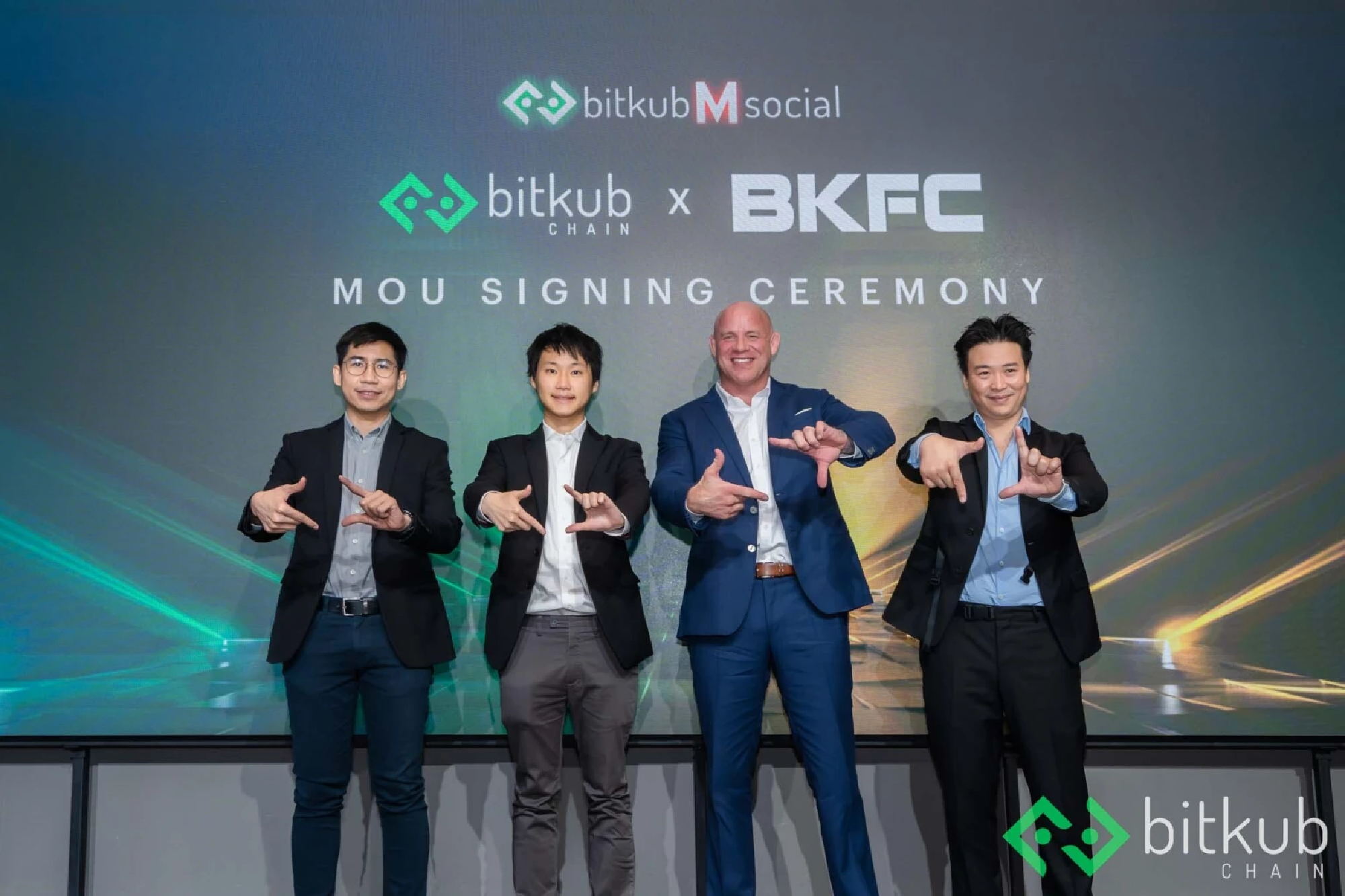 Bitkub Blockchain Technology and BKFC Thailand announce new NFT collection to digitize iconic moments using blockchain technology