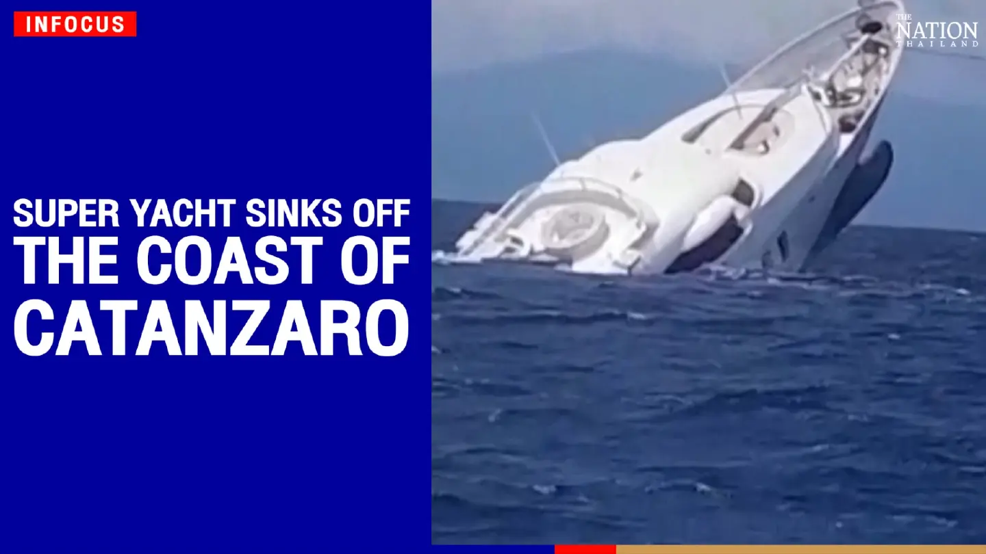 Super yacht sinks off the coast of Catanzaro | The Nation