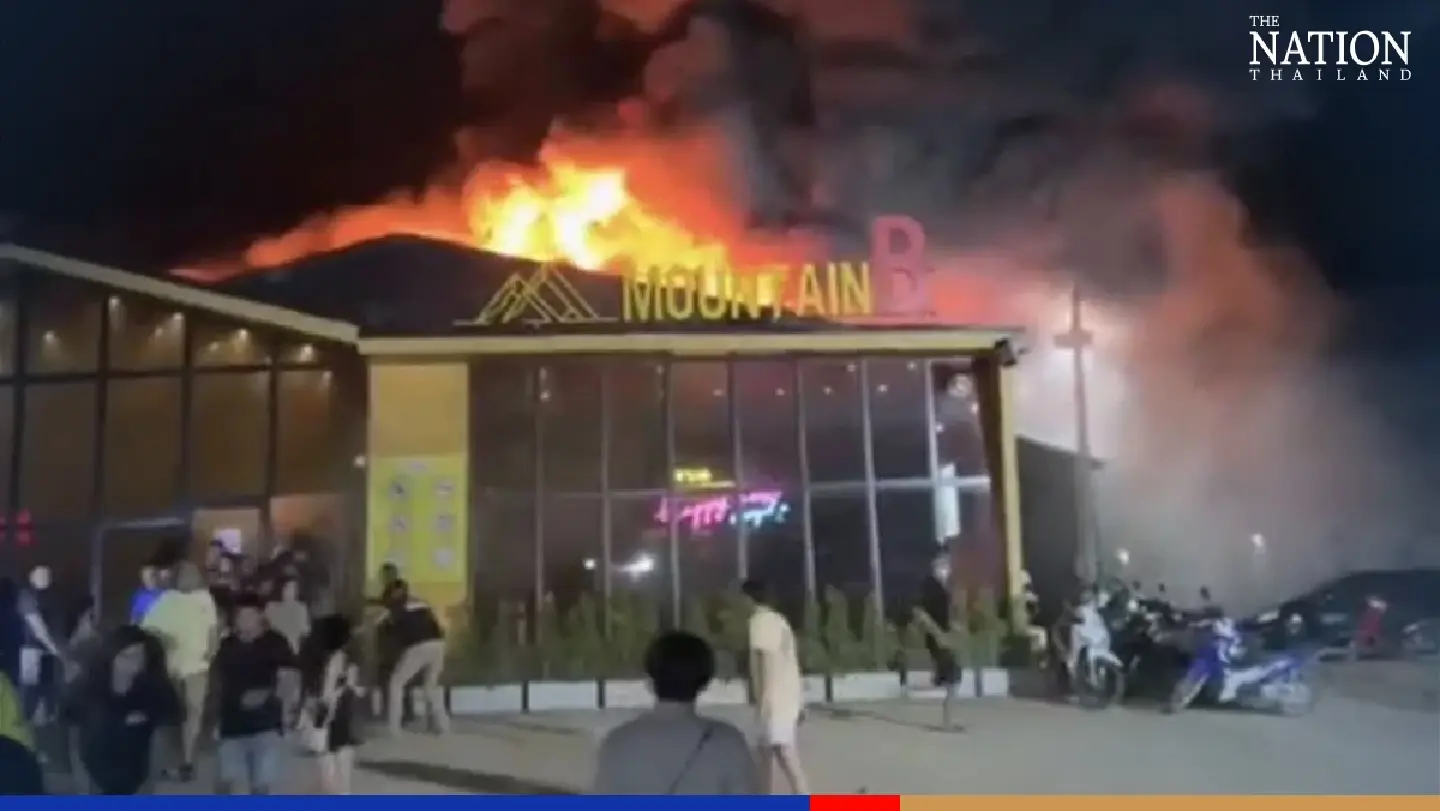 13 killed, 41 injured as flames envelop entertainment venue in Sattahip