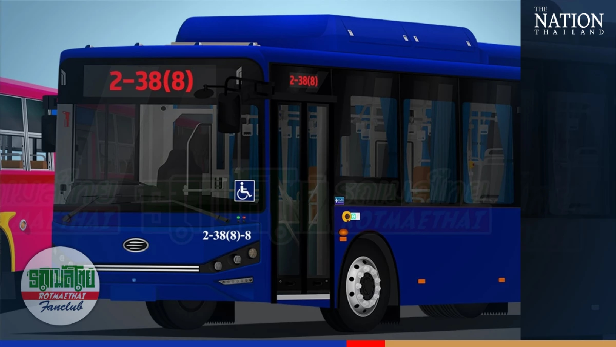 Bangkok’s notorious No 8 tamed as city buses go electric