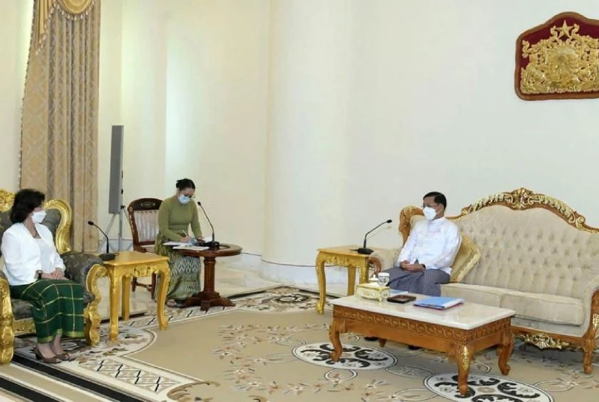 Myanmar denies military burning civilian homes