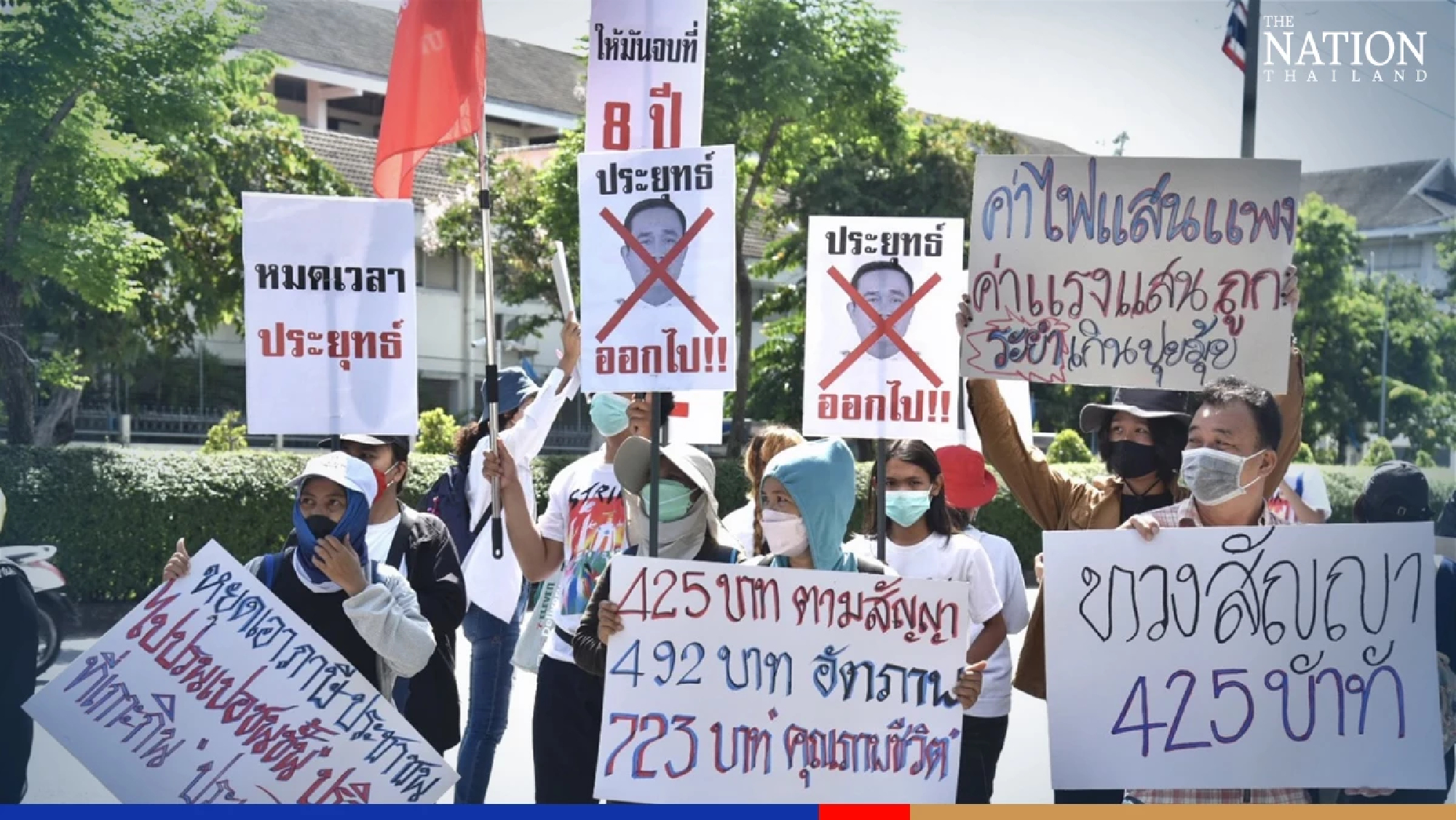 Groups step up protests in Bangkok demanding Prayut’s exit as PM