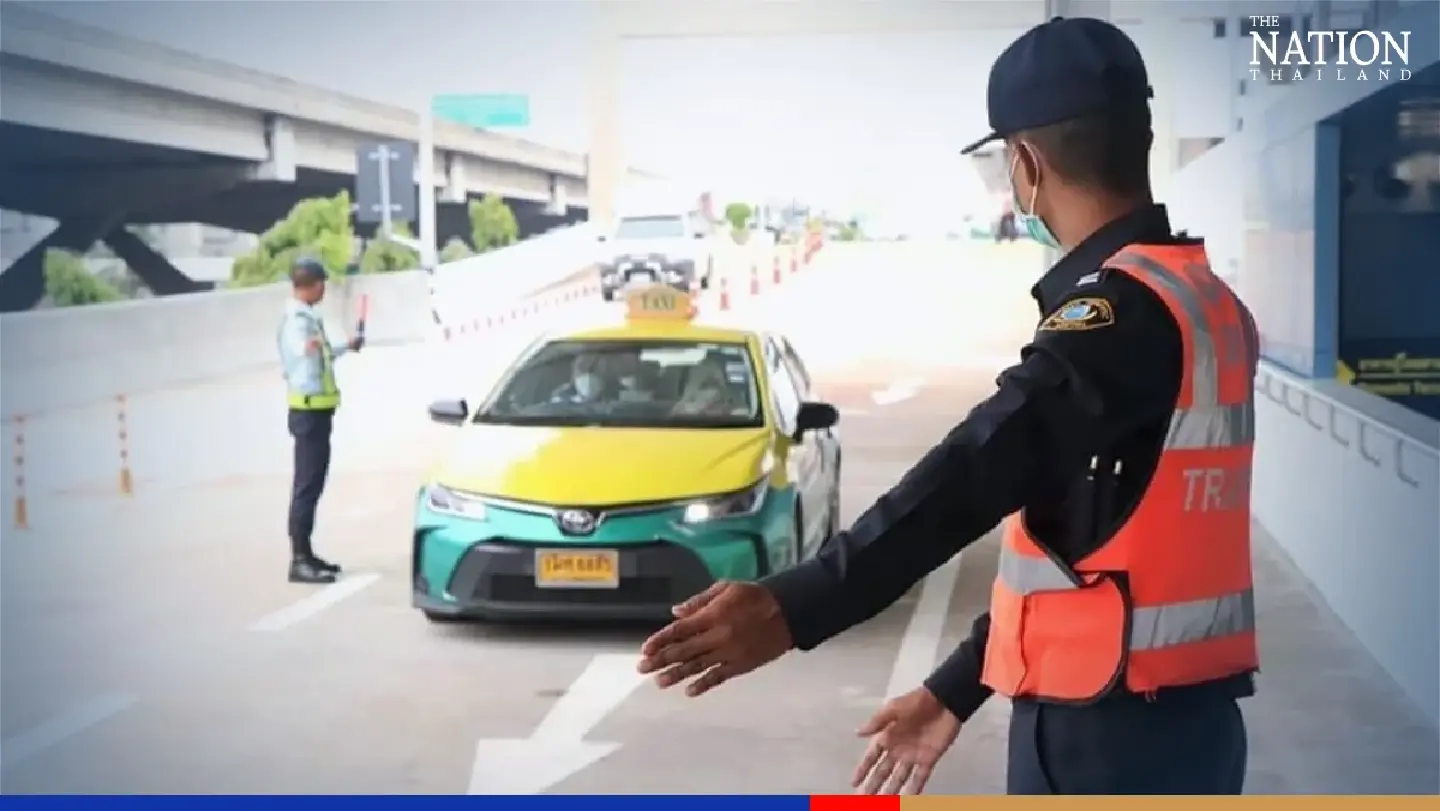 Don Mueang airport launches taxi drop lanes to reduce congestion
