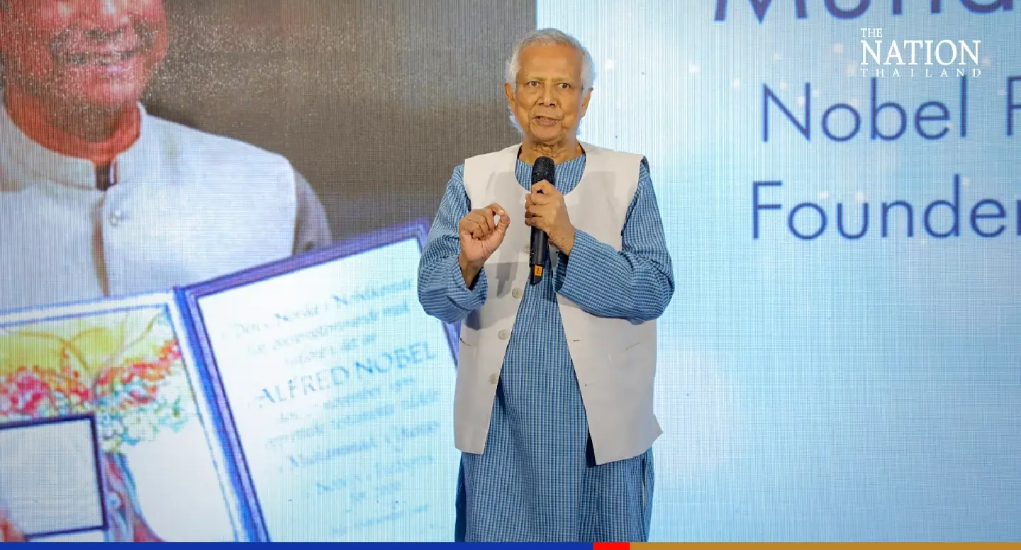 Nobel laureate Muhammad Yunus on Bangkok mission for latest social project
