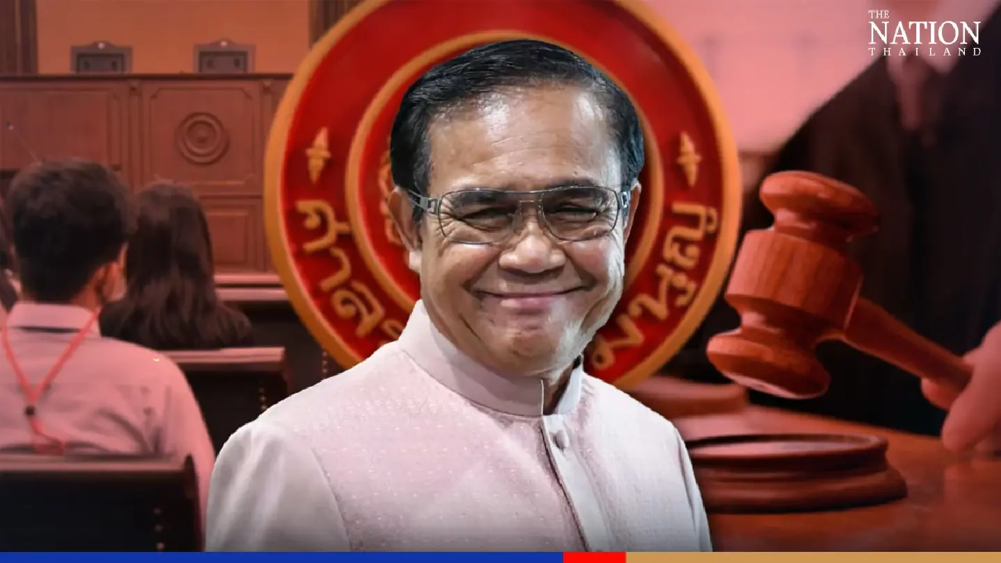Constitutional Court rules Prayut can stay on as PM Constitutional Court rules Prayut can stay on as PM