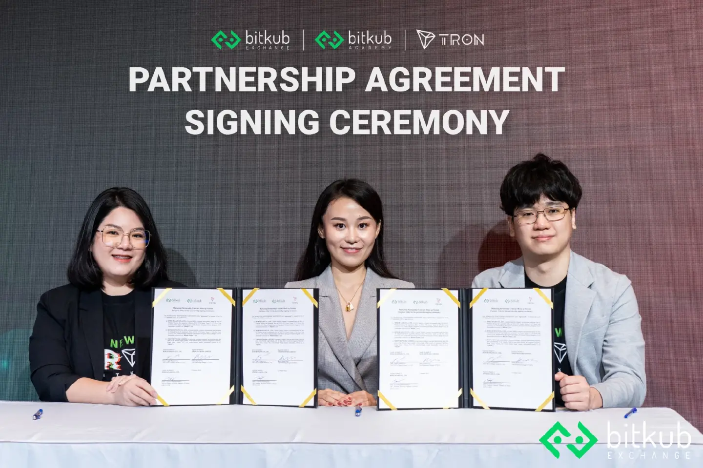Bitkub Exchange and Bitkub Academy partner with TRON to develop Learning Airdops and host the NewTRON : Pitching Competition