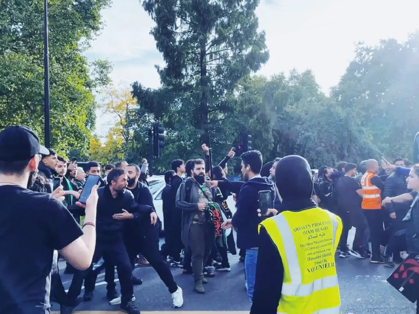 Clashes erupt in London over Iranian protests Clashes erupt in London over Iranian protests