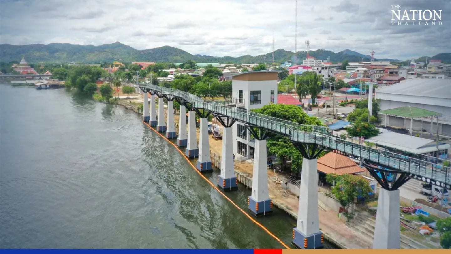 Kanchanaburi’s glass skywalk shuttered on first day of opening