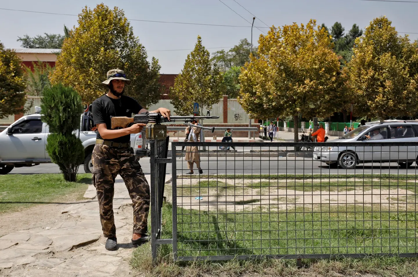 Russian embassy staff and civilian killed in Kabul blast