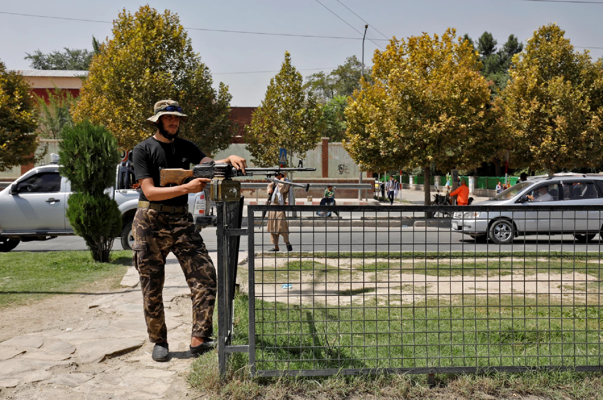 Russian embassy staff and civilian killed in Kabul blast