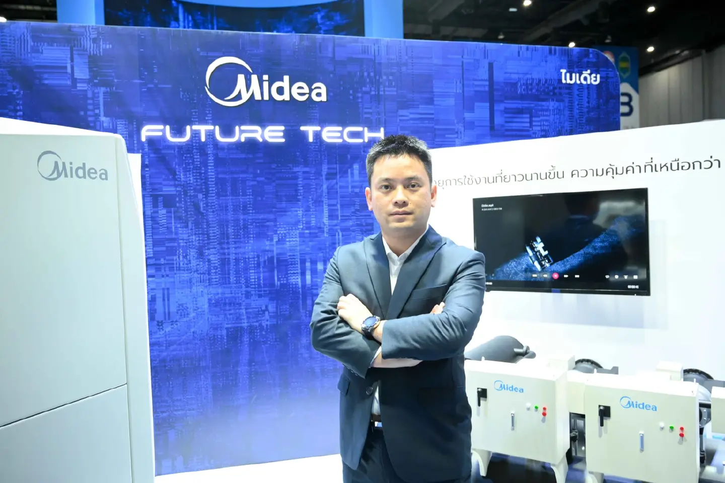"Midea" showcases innovative HVAC products and electrical appliances at Bangkok RHVAC 2022 "Midea" showcases innovative HVAC products and electrical appliances at Bangkok RHVAC 2022